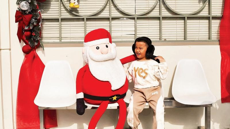 Khoảnh khắc dễ thương của bạn nhỏ.