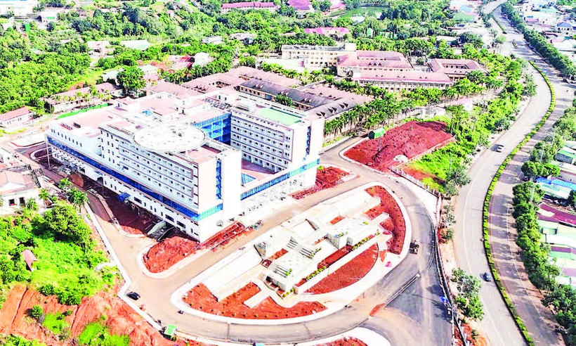 Dự án nâng cấp Bệnh viện Đa khoa Đắk Nông được phê duyệt năm 2021.