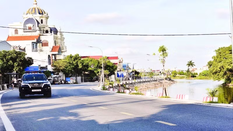 Diện mạo nông thôn mới xã Trực Tuấn, huyện Trực Ninh (Nam Định).