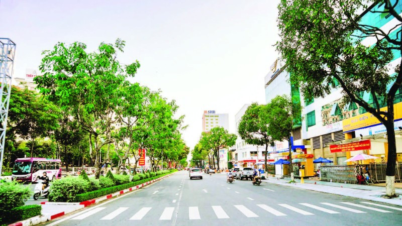 Một góc thành phố Cần Thơ.