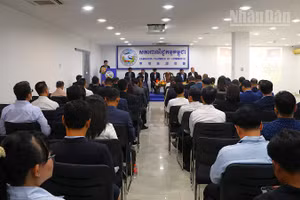 Quang cảnh hội thảo. (Ảnh: HUY VŨ)