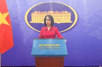 Người phát ngôn Bộ Ngoại giao Phạm Thu Hằng tại buổi họp báo thường kỳ, ngày 29/1/2026.