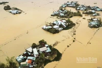 Một số khu vực ở phường Quy Nhơn Bắc, Gia Lai, tái ngập (Ảnh AN NHIÊN)