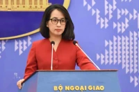 Người phát ngôn Bộ Ngoại giao Việt Nam Phạm Thu Hằng.