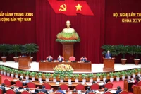 Hội nghị lần thứ hai Ban Chấp hành Trung ương Đảng khóa XIV. (Ảnh: ĐĂNG KHOA)