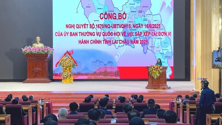 Sau sáp nhập Lai Châu còn 38 xã, phường. z6755554031054-e77e6b221cd0bf117c61fe88abbe2277-6720.jpg