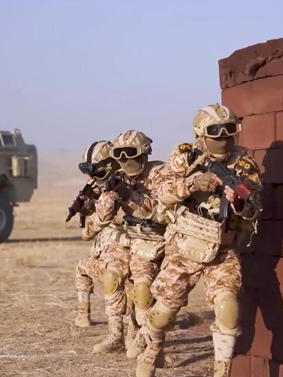 [Video] Sahand-2025: SCO tập trận chống khủng bố sử dụng đạn thật tại Iran 