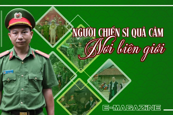 Người chiến sĩ quả cảm nơi biên cương