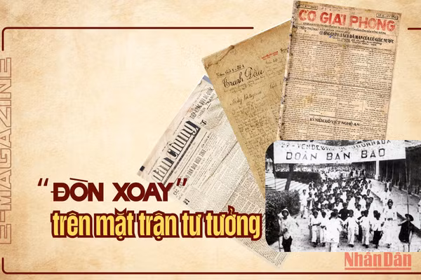 “Đòn xoay” trên mặt trận tư tưởng