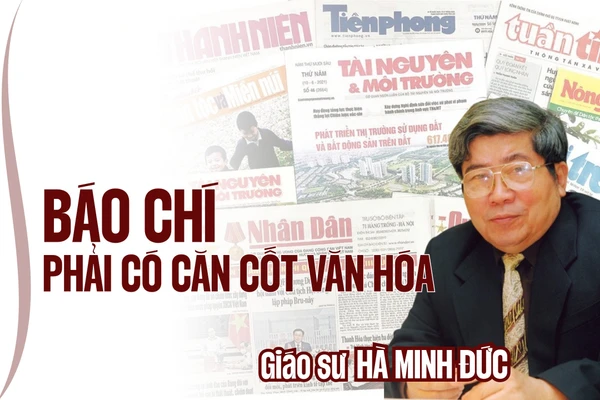 “Báo chí phải có căn cốt văn hóa”