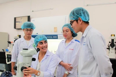 Hoạt động nghiên cứu khoa học tại Đại học Quốc gia Thành phố Hồ Chí Minh.