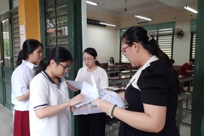 Học sinh Thành phố Hồ Chí Minh tham gia kỳ thi tốt nghiệp Trung học phổ thông năm 2025.