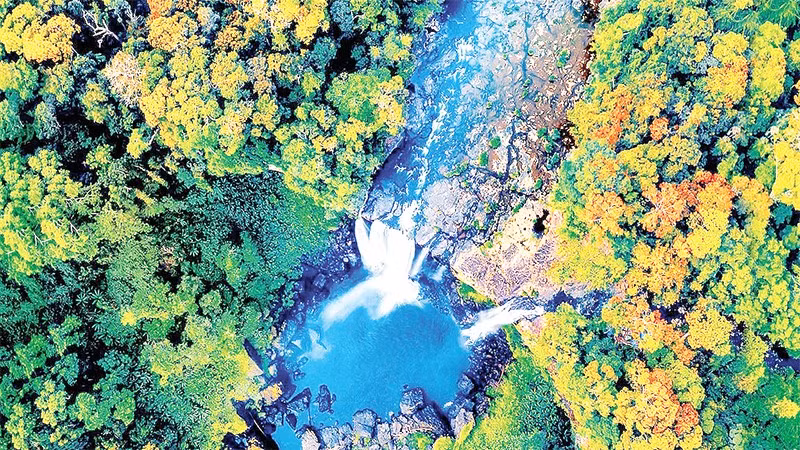 Vẻ đẹp hùng vĩ, trữ tình của thác K50.