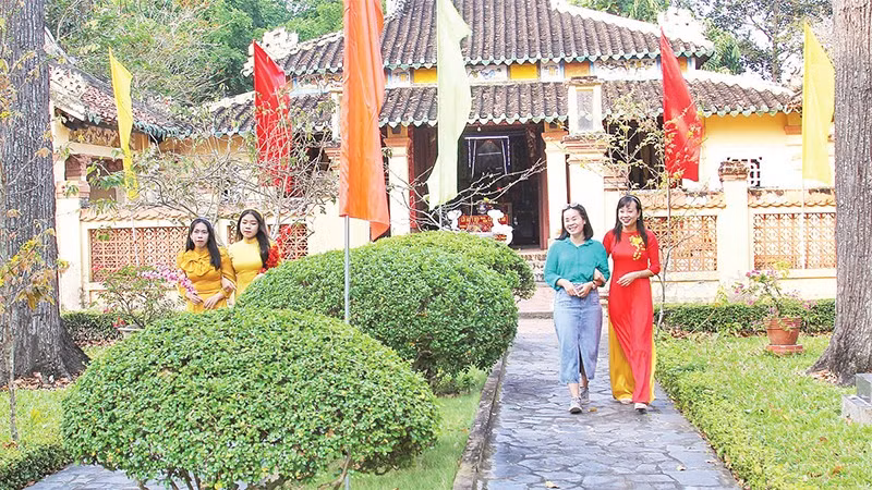 Văn Thánh Miếu - một di tích lịch sử văn hóa cấp quốc gia ở Vĩnh Long đã được số hóa.