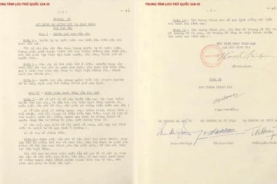 Nguồn: Trung tâm lưu trữ Quốc gia