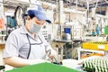 Hoạt động sản xuất tại Công ty TNHH Juki Việt Nam, Khu chế xuất Tân Thuận, Thành phố Hồ Chí Minh.