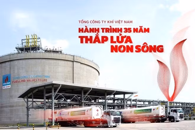 PV GAS đã hoàn chỉnh chuỗi cung ứng khí thiên nhiên bằng đường ống, đường thủy, đường bộ và đường sắt