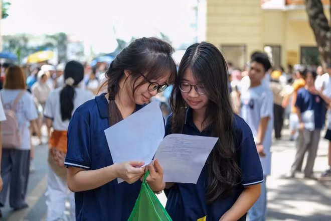 Thí sinh thi vào lớp 10 Trường trung học phổ thông chuyên Khoa học Xã hội và Nhân văn năm học 2026-2027 (Ảnh: USSH)