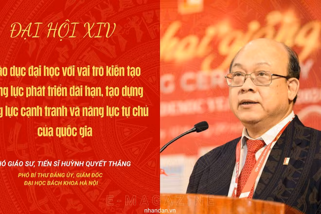 Giáo dục đại học với vai trò kiến tạo năng lực phát triển dài hạn, tạo dựng năng lực cạnh tranh và năng lực tự chủ của quốc gia