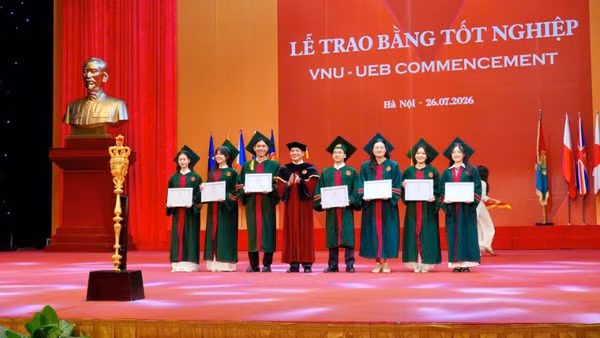 Nhiều tân cử nhân sẽ mang sức trẻ, khát vọng phụng sự đất nước trong kỷ nguyên mới. 