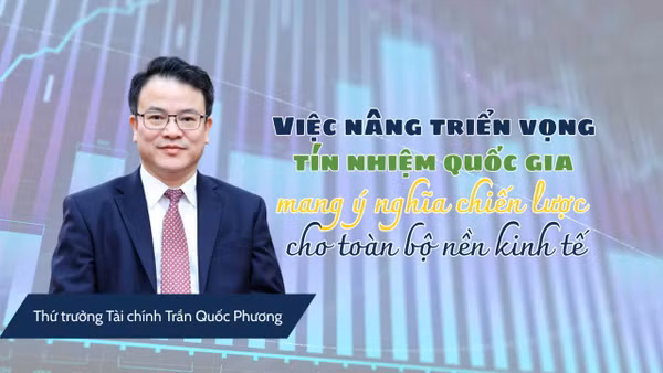 Theo Thứ trưởng Tài chính Trần Quốc Phương: Việc Việt Nam được tổ chức Moody’s khẳng định xếp hạng tín nhiệm quốc gia và nâng triển vọng lên Tích cực thể hiện sự đánh giá cao của cộng đồng quốc tế về các nỗ lực chỉ đạo, điều hành của Đảng, Quốc hội và Chính phủ Việt Nam để ổn định kinh tế vĩ mô, cải cách sâu rộng hệ thống thể chế.