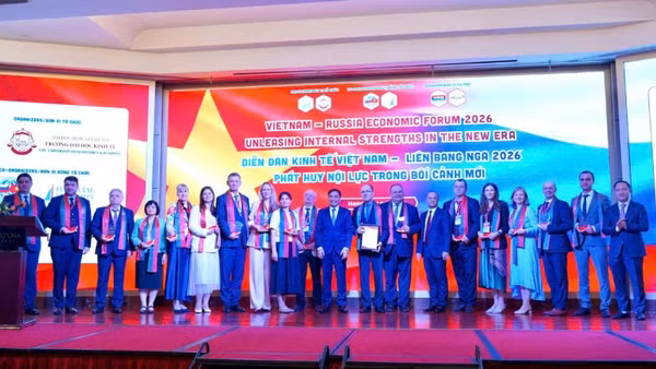 Diễn đàn Kinh tế Việt Nam-Liên bang Nga 2026 (VREF 2026) với chủ đề “Phát huy nội lực trong bối cảnh mới” diễn ra ngày 8/4 tại Hà Nội.