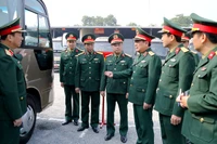 Kiểm tra tình trạng kỹ thuật phương tiện đưa, đón đại biểu dự Đại hội đại biểu toàn quốc lần thứ XIV của Đảng.