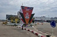 Không gian Hội chợ kết nối giao thương và quảng bá sản phẩm doanh nghiệp Việt Nam–Lào năm 2025