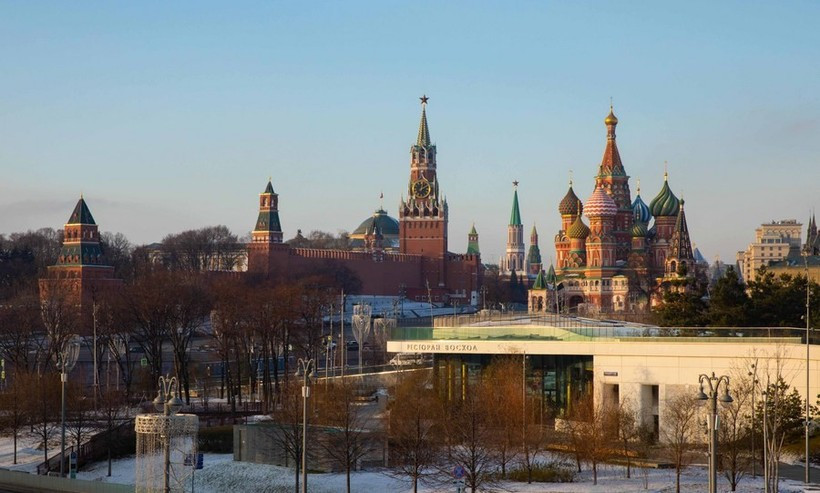 Thủ đô Moscow của Nga. (Ảnh: Tân Hoa xã)