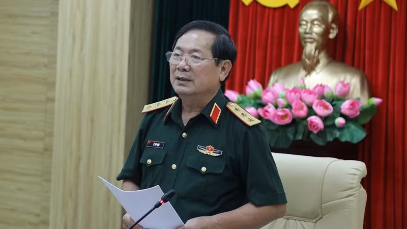 Thượng tướng Lê Huy Vịnh.