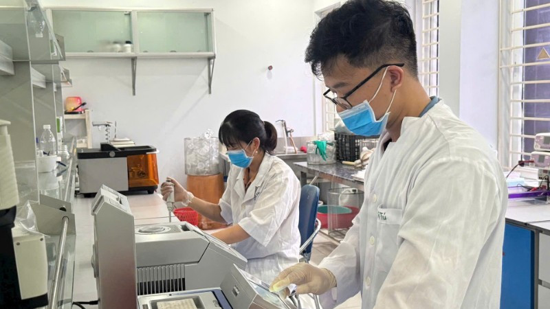 Hoạt động nghiên cứu khoa học tại Viện Cây lương thực và Cây thực phẩm.