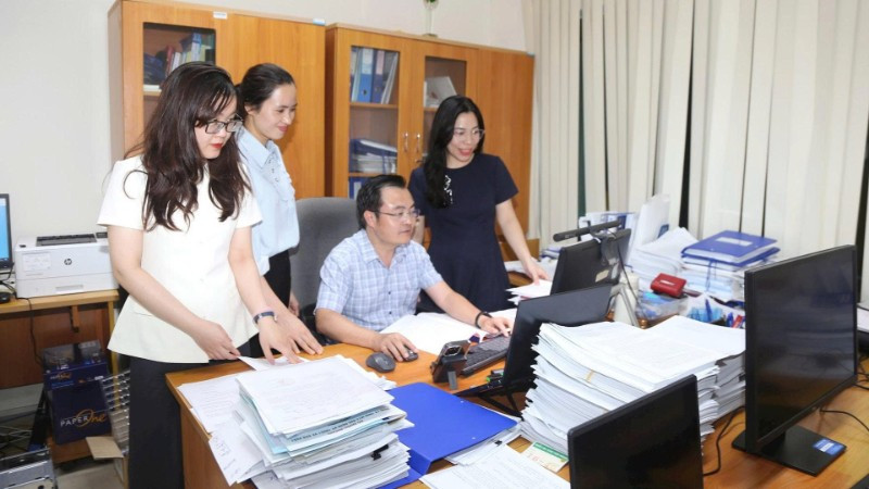 Cơ quan Ủy ban Kiểm tra Trung ương đẩy mạnh triển khai các giải pháp xây dựng hệ thống cơ sở dữ liệu kiểm tra, giám sát trên môi trường số. (Ảnh MẠNH TIẾN)