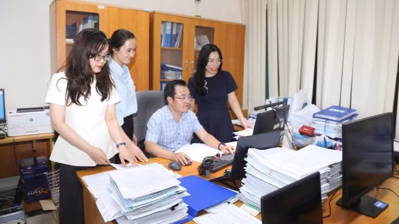 Cơ quan Ủy ban Kiểm tra Trung ương đẩy mạnh triển khai các giải pháp xây dựng hệ thống cơ sở dữ liệu kiểm tra, giám sát trên môi trường số. (Ảnh MẠNH TIẾN)