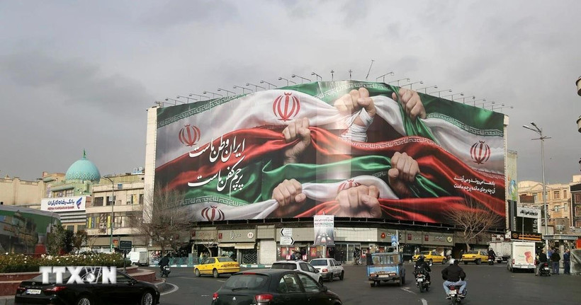 Quang cảnh thủ đô Tehran, Iran ngày 15/1/2026. (Nguồn: THX/TTXVN)