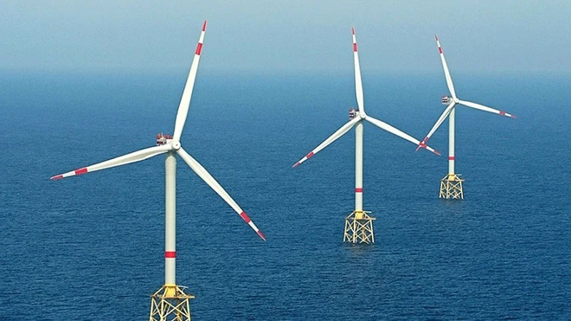 Điện gió. (Ảnh: HOÀNG ANH)