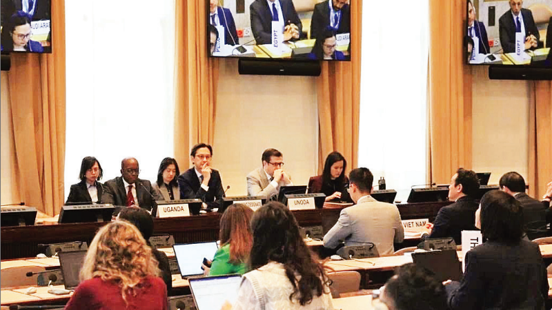 Việt Nam tổ chức tham vấn về Hội nghị kiểm điểm NPT lần thứ 11. (Ảnh: Phái đoàn Thường trực Việt Nam tại Liên hợp quốc)