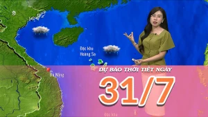 [Video] Dự báo thời tiết ngày 31/7/2025: Nắng nóng thu hẹp tại khu vực Bắc Bộ
