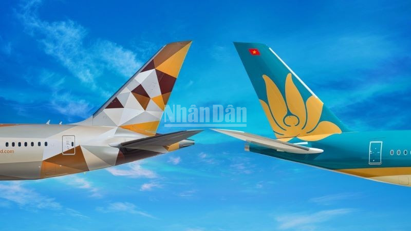 Vietnam Airlines và Etihad Airways chính thức triển khai hợp tác chương trình khách hàng thường xuyên.