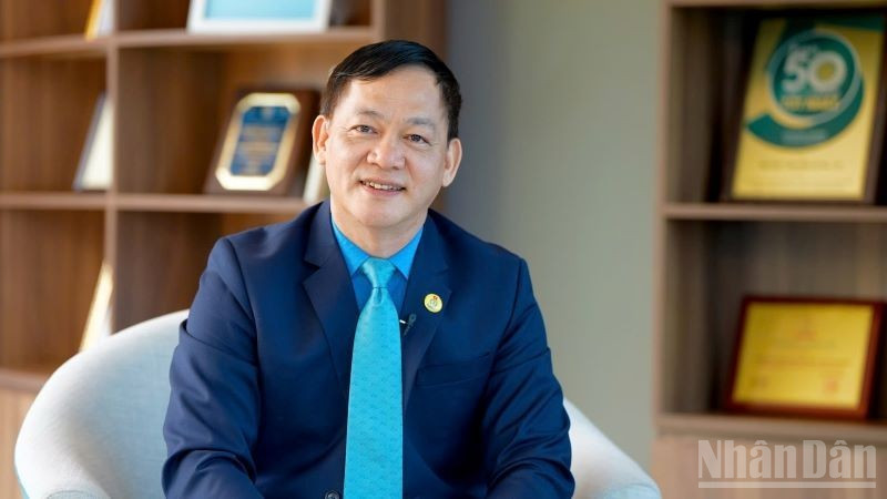 Ông Đào Mạnh Kiên, Ủy viên Ban Chấp hành Tổng Liên đoàn Lao động Việt Nam, Chủ tịch Công đoàn Tổng công ty Hàng không Việt Nam.