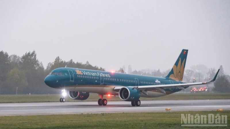 Hàng loạt chuyến bay của Vietnam Airlines bị hủy do ảnh hưởng bão Wipha.