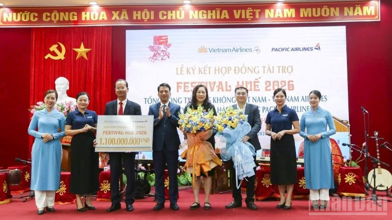 Vietnam Airlines và Pacific Airlines trở thành “Nhà vận chuyển chính thức” của Festival Huế 2026, đồng hành cùng sự kiện với tổng giá trị hỗ trợ hơn 1,1 tỷ đồng.