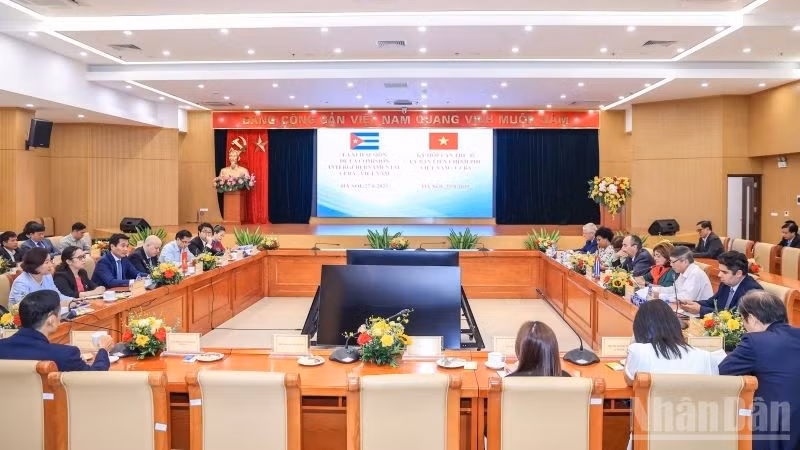 Khai mạc Kỳ họp lần thứ 42 Ủy ban liên Chính phủ Việt Nam-Cuba về hợp tác kinh tế và khoa học-kỹ thuật.