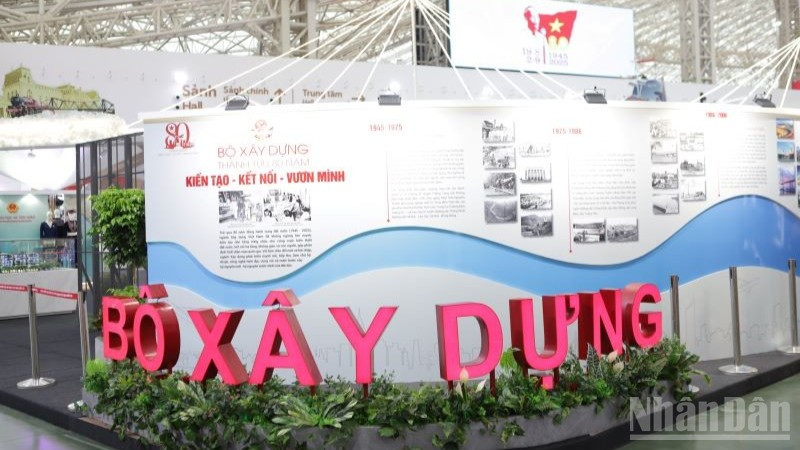 Bộ Xây dựng giới thiệu, trưng bày thành tựu của ngành tại 2 phân khu: Phân khu “Kiến tạo phát triển” và phân khu “Khát vọng bầu trời” tại Triển lãm thành tựu đất nước 80 năm.