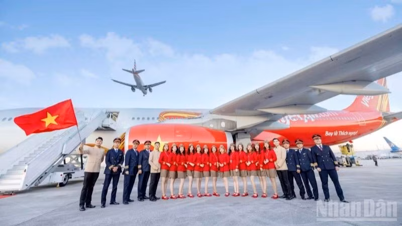 Hãng hàng không Vietjet lần thứ 5 liên tiếp được vinh danh là “Nơi làm việc tốt nhất châu Á”.