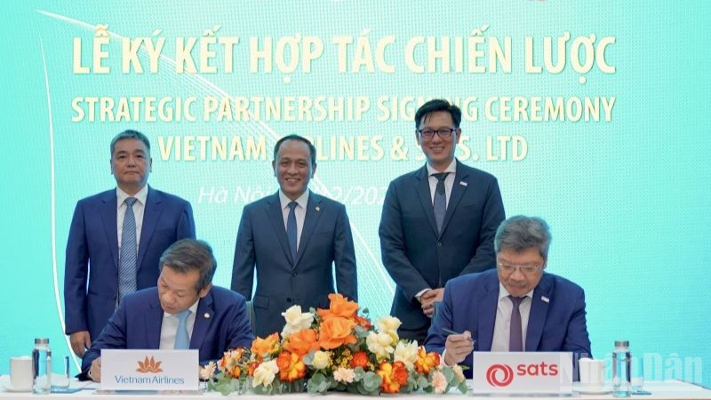 Thỏa thuận đánh dấu bước tiến quan trọng trong chiến lược mở rộng hợp tác quốc tế của Vietnam Airlines.