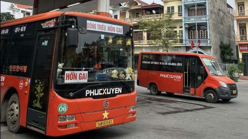 Tại Quảng Ninh, Công ty Trách nhiệm hữu hạn Phúc Xuyên điều chỉnh giá vé tăng từ 11% đến 33,3%; thời gian thực hiện giá mới từ ngày 12/3/2026.