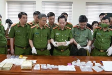 Công an Thanh Hóa kiểm tra số tang vật thu giữ trong chuyên án.