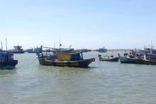Tàu cá neo đậu tại Cảng cá La Gi, Bình Thuận. (Ảnh: ĐÌNH CHÂU)