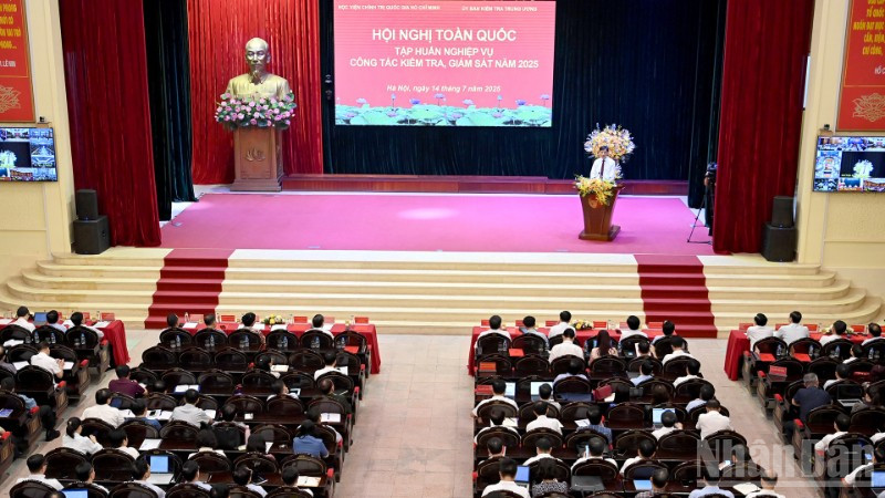 Quang cảnh hội nghị. (Ảnh: ĐĂNG KHOA)