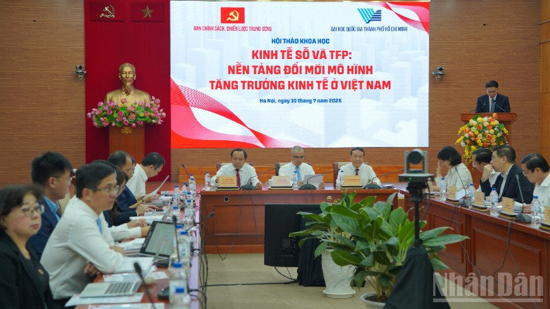 Quang cảnh hội thảo. (Ảnh: HẢI ĐĂNG)